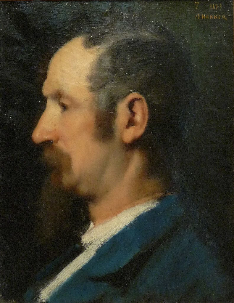 Ritratto di Grégoire Henner - Musée sundgauvien